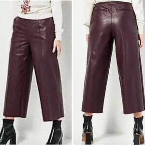 Jason Wu Deep Dark Brown Cropped Pants